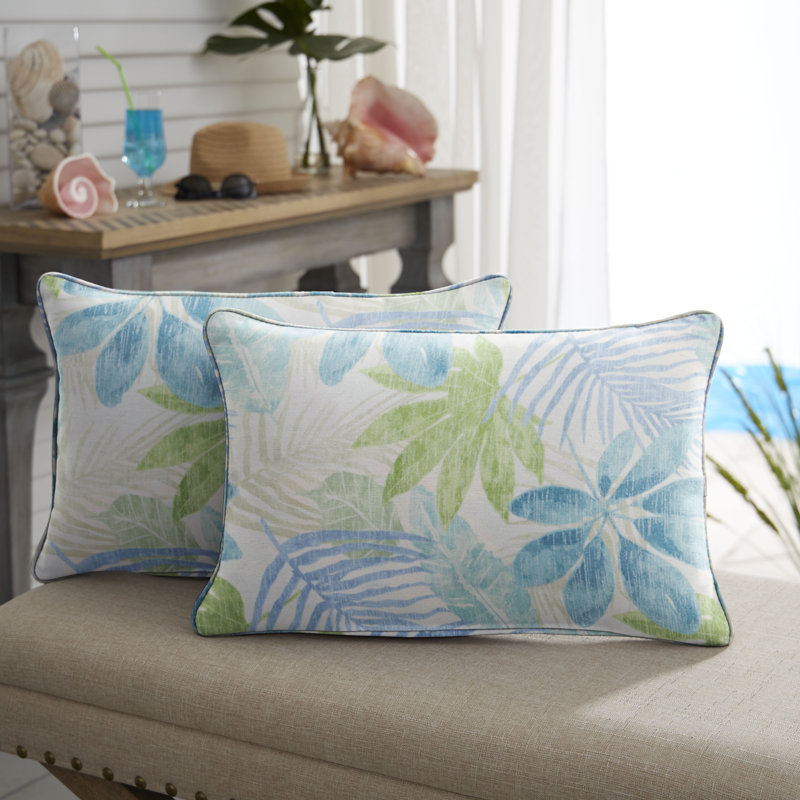 Highland Dunes Darcio Indoor/Outdoor Lumbar Pillow Wayfair